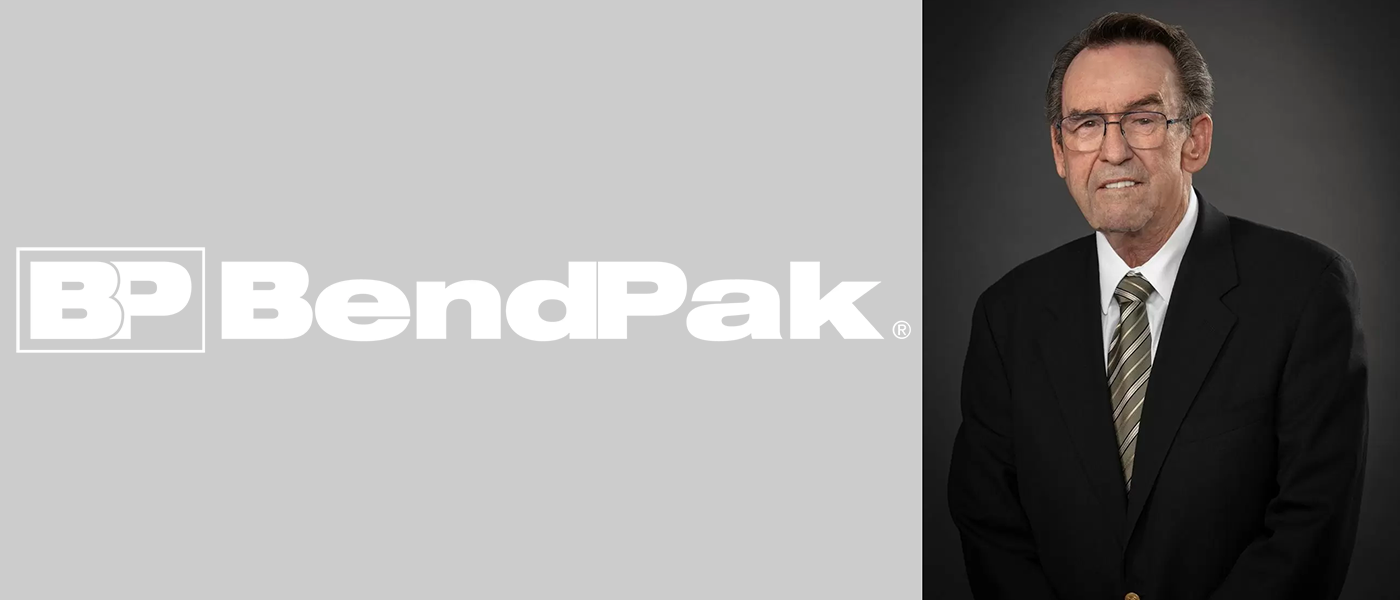 BendPak logo, Don Henthorn BendPak Founder
