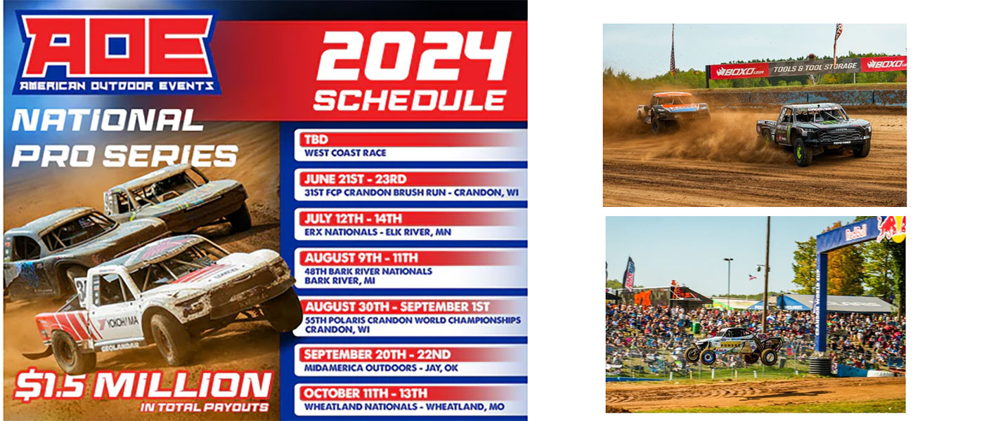 2024 Unlimited Off-Road Racing Series Schedule ReleasedPerformance Racing  Industry