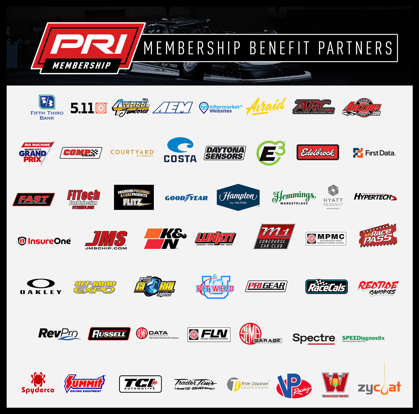 current PRI Member benefit partners