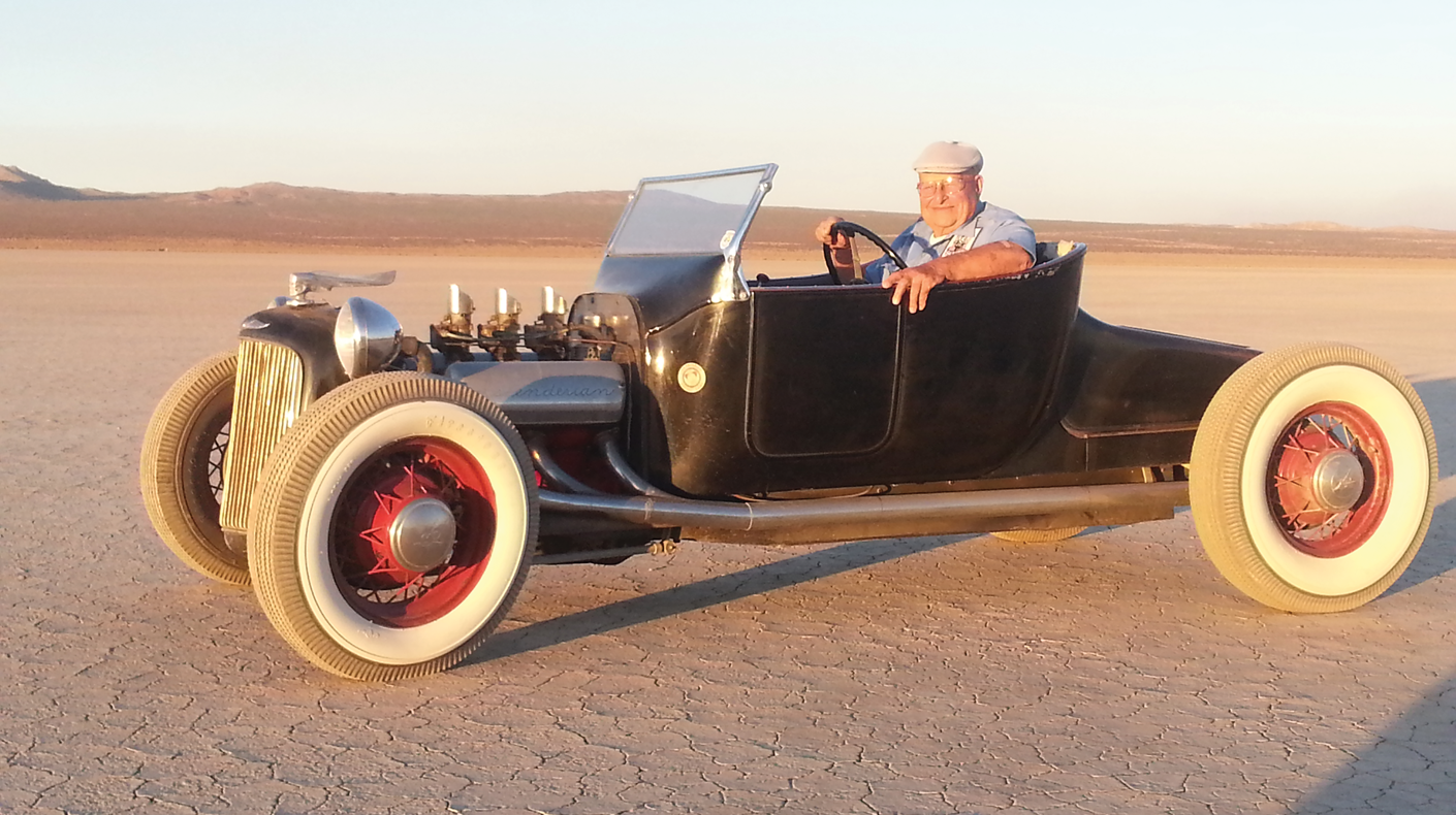 Ed Isky at El Mirage