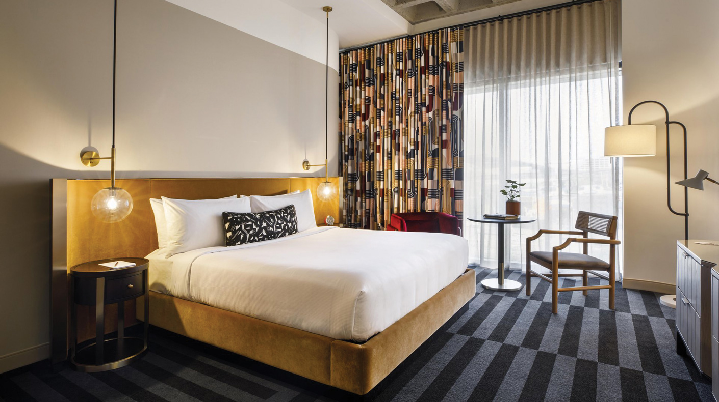 PRI Show Visit Indy hotel room