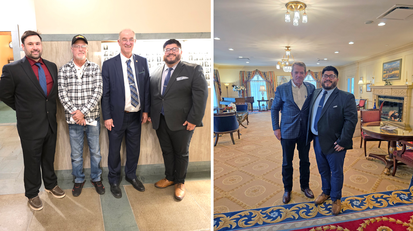 Nebraska lawmakers and residents Right to Race PRI staff