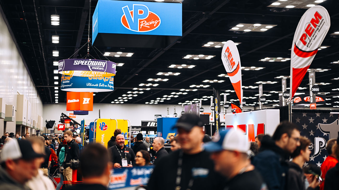 PRI Show sponsored signage