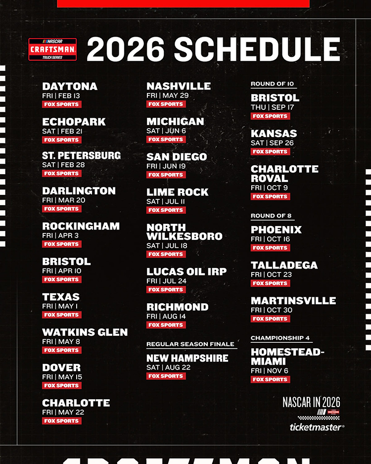 NASCAR CRAFTSMAN Truck Series