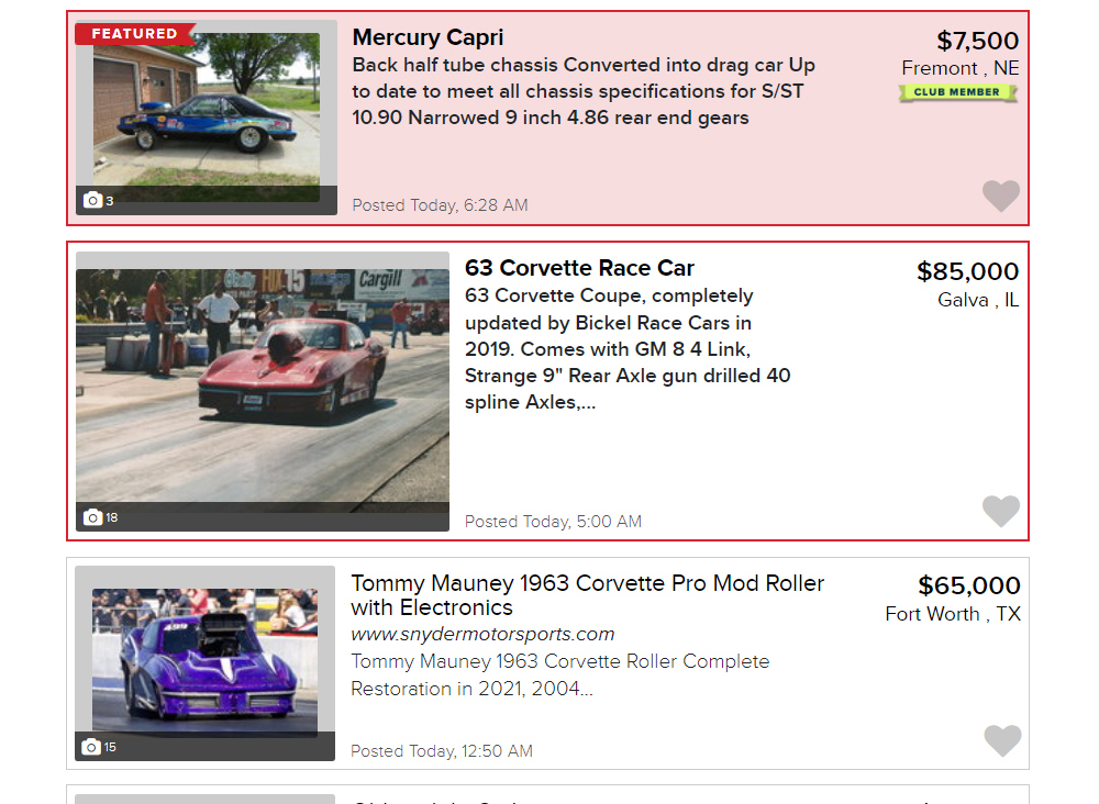 Racing best sale junk cars