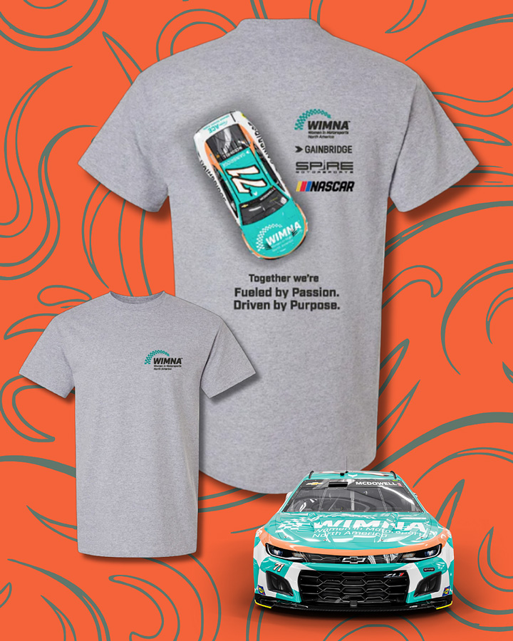 WIMNA Gainbridge T Shirt support Xfinity 500 Oct 2025