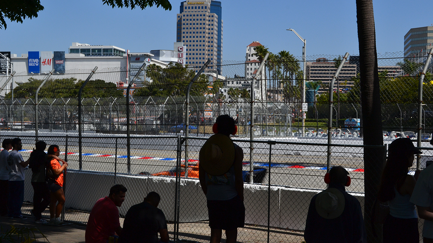 Fans Watching the Acura Grand Prix of Long Beach