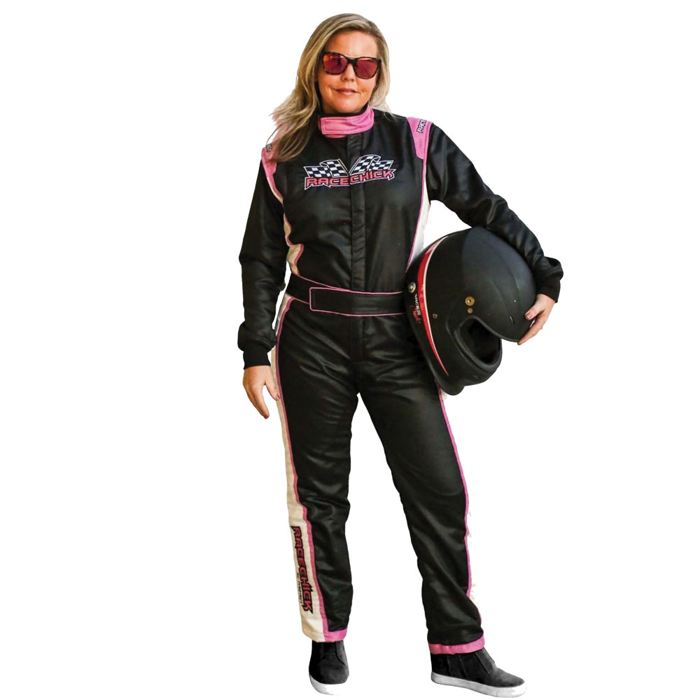 RACECHICK - CUSTOM SFI 3.2A/5 One-Piece Women's Auto Racing Suit