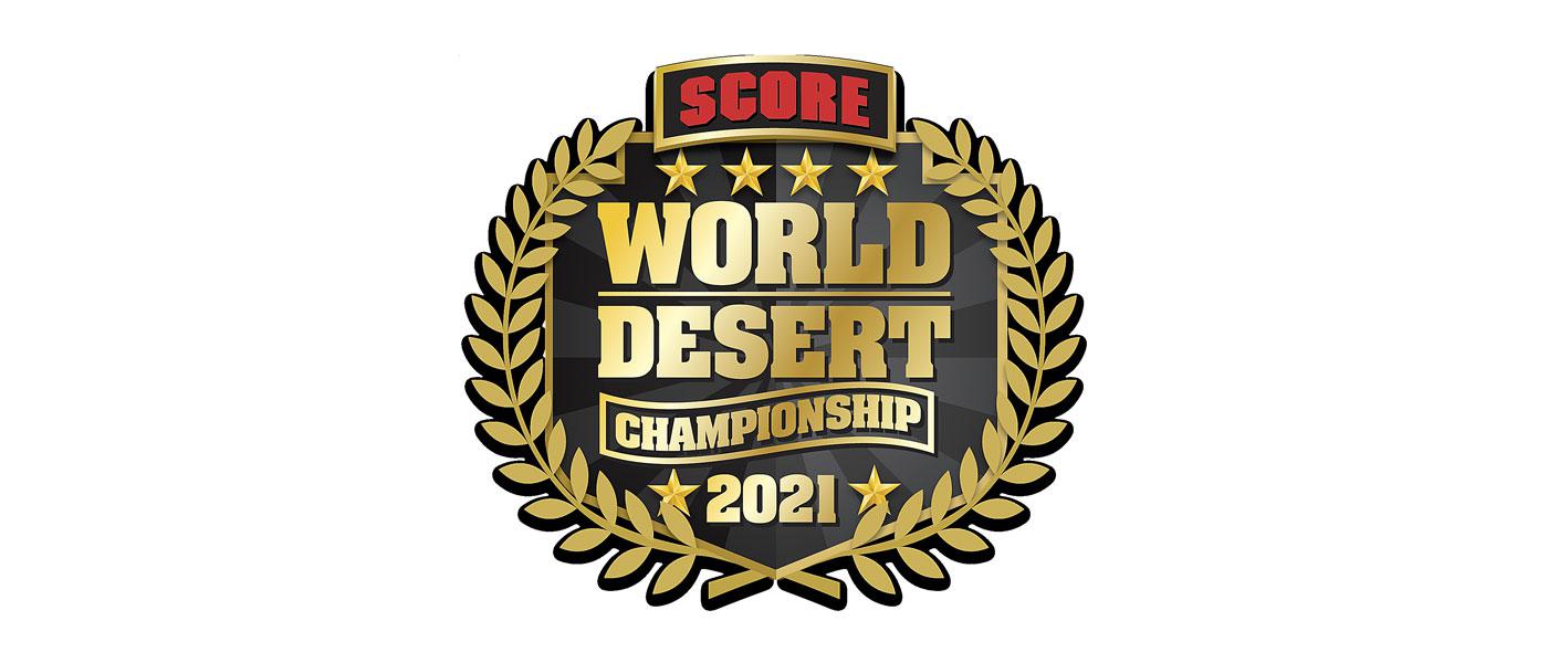 2021 SCORE World Desert Championship logo