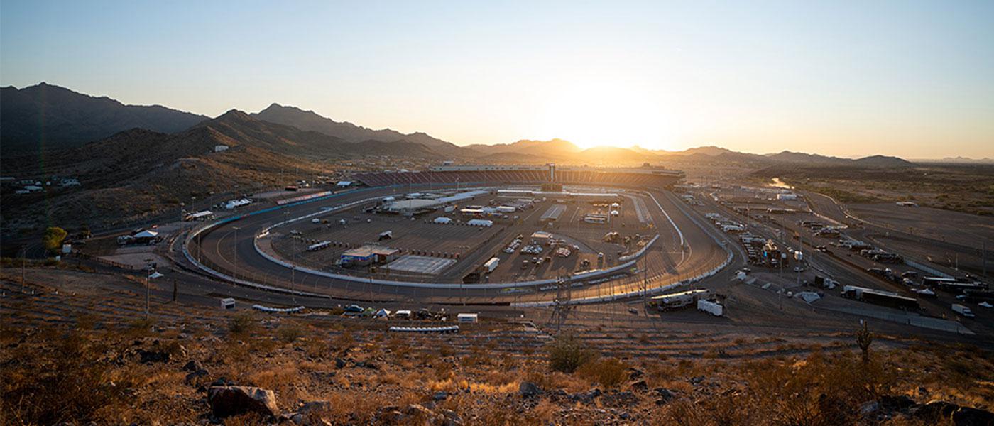 Phoenix Raceway track shot