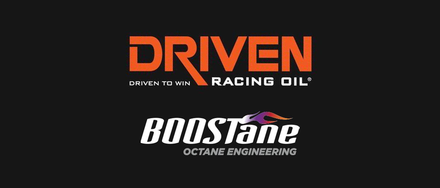 Driven Racing Oil, Boostane logos