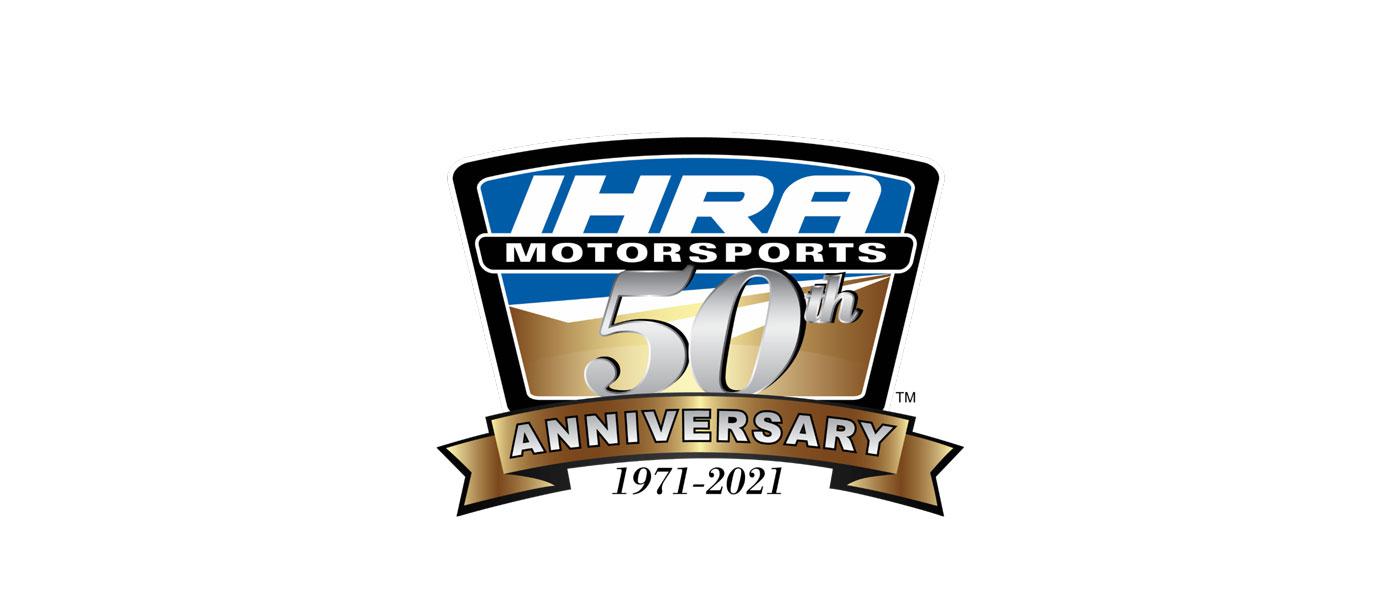 International Hot Rod Association (IHRA) 50th anniversary logo