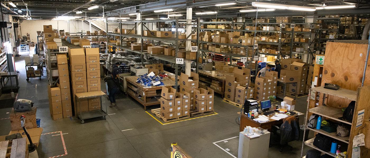 Photo of EPWI’s Anaheim facility taken last year during the PRI Road Tour