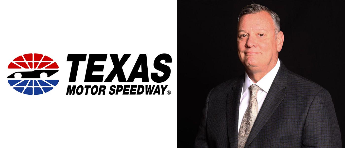 Texas Motor Speedway logo, Rob Ramage headshot