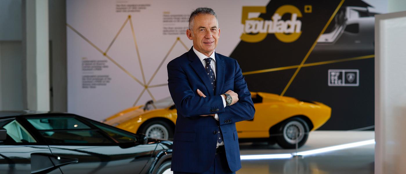 Photo of Maurizio Reggiani courtesy of Lamborghini
