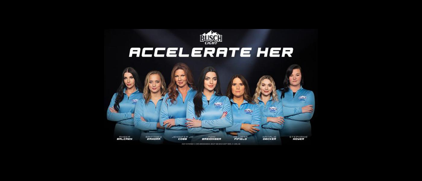 Busch Light Announces ‘Accelerate Her’ Program For NASCAR Drivers