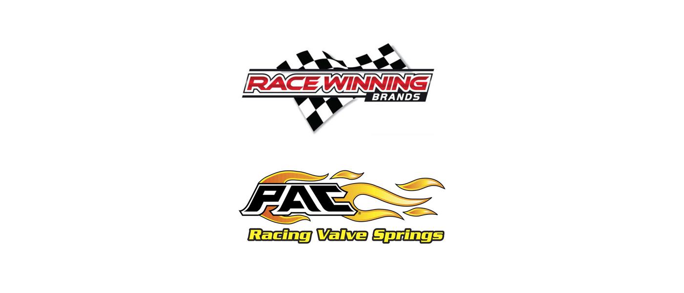 Race Winning Brands, Inc. (RWB), PAC Racing Springs logos