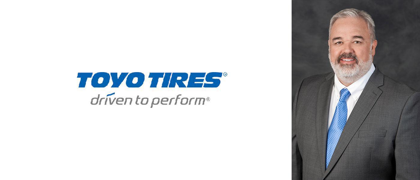 Toyo Tires logo, Rob Lovi headshot