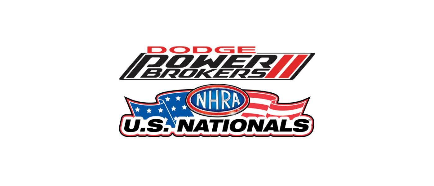  Dodge Power Brokers NHRA US Nationals logo