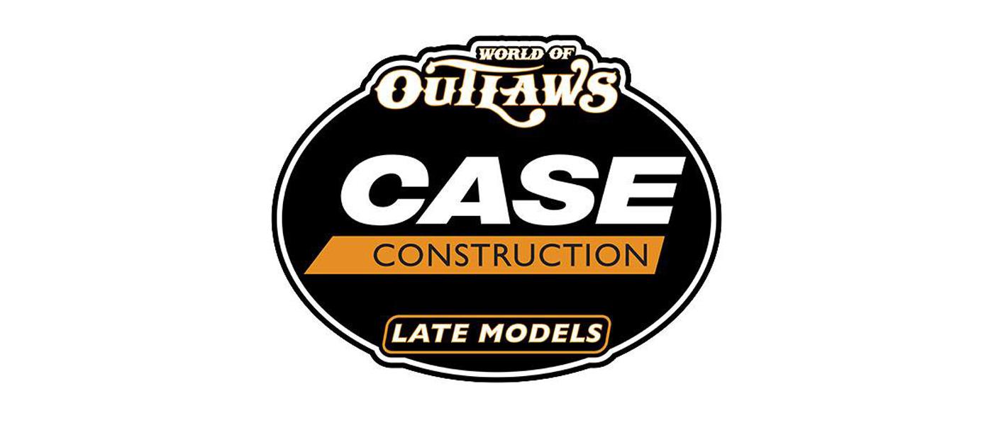 World of Outlaws CASE Construction Equipment Late Model Series logo