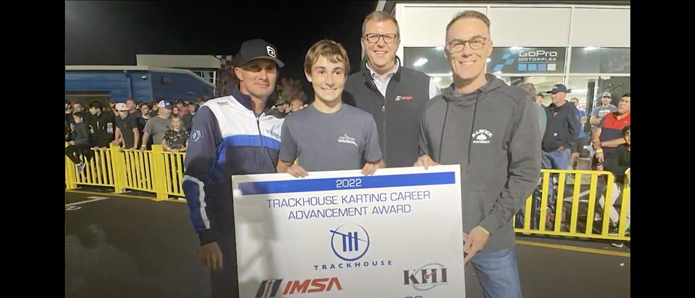 Trackhouse Karting Career Advancement Award