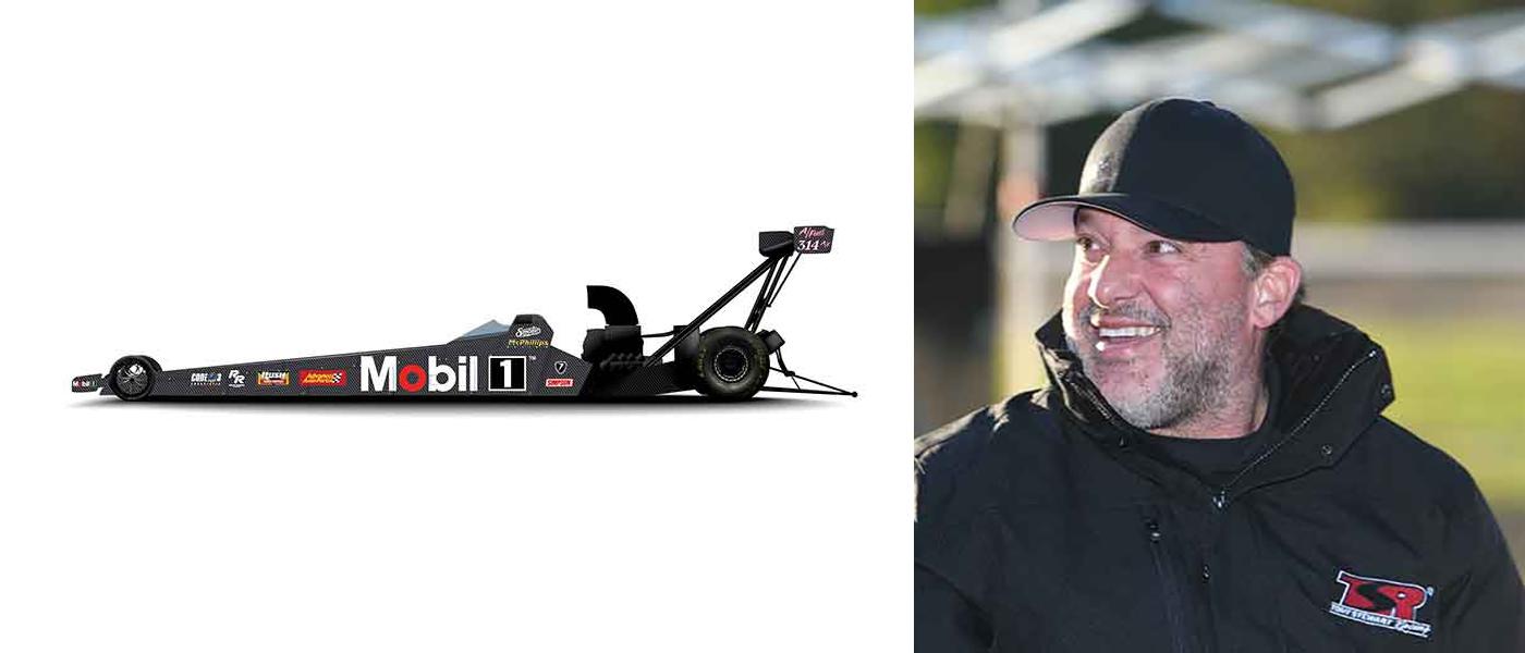 McPhillips Racing Top Fuel Dragster, Tony Stewart