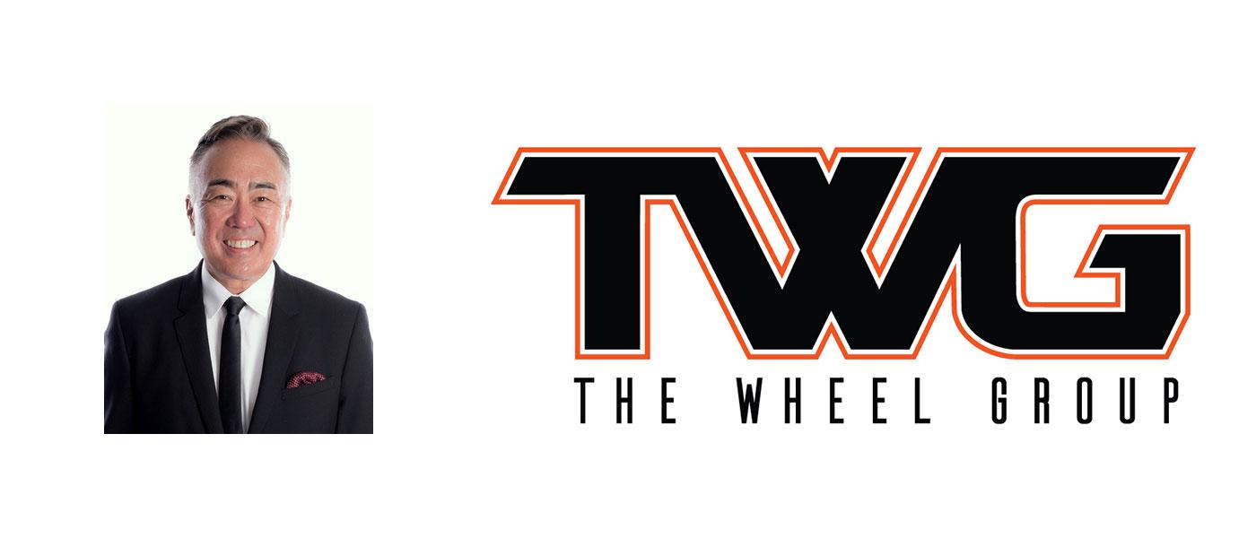Wade Kawasaki, The Wheel Group logo