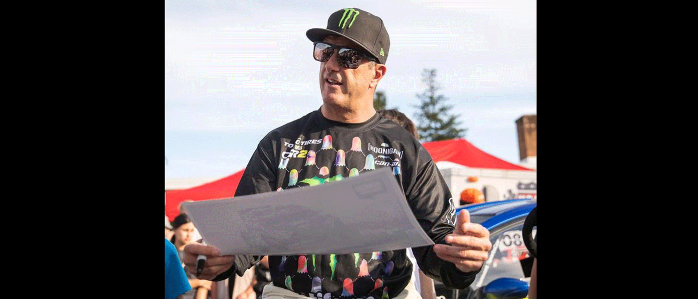 Ken Block. Photo courtesy of American Rally Association