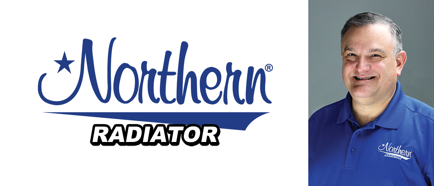 Northern Radiator logo, Dave Amato headshot
