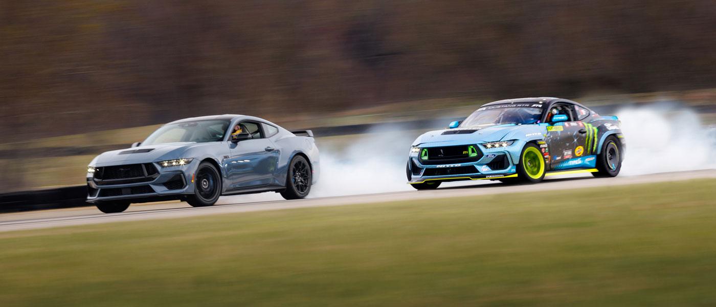 Ford, RTR Reveal All-New Mustang Formula DRIFT Competition Vehicles