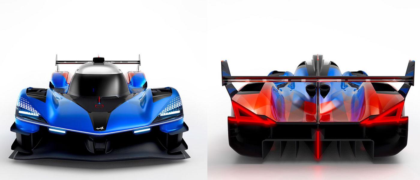 The Alpine A470 and its two crews unveiled for the 2023 FIA World