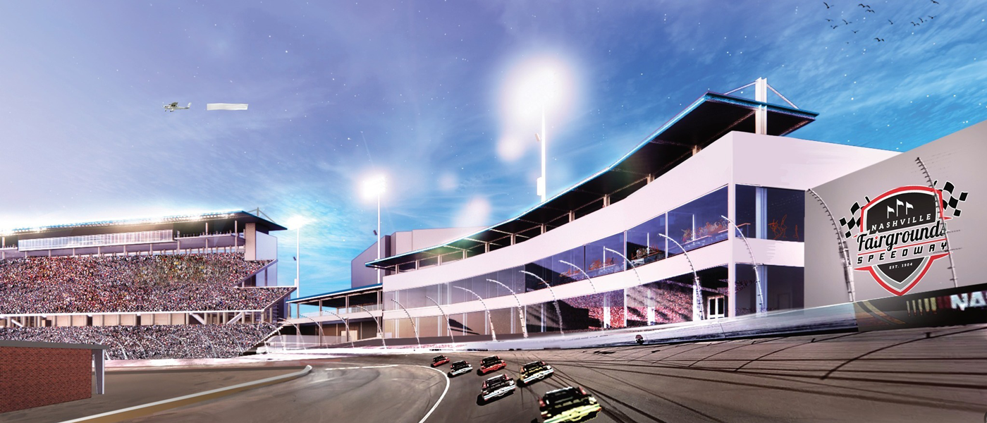 Renderings Unveiled for Restored Nashville Fairgrounds Speedway