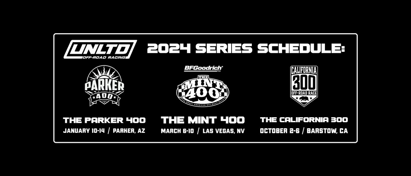 2024 Unlimited Off-Road Racing Series Schedule Released