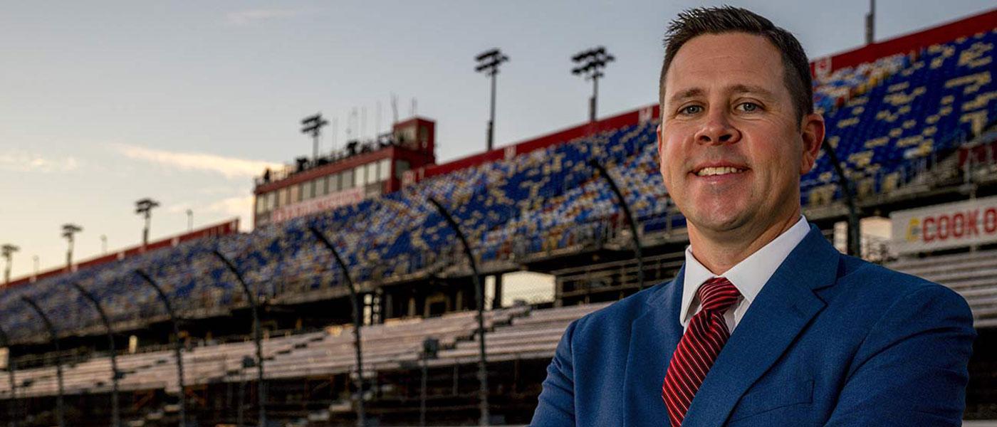 Josh Harris, president of Darlington Raceway