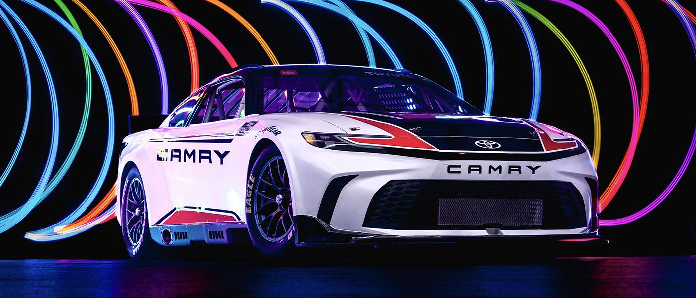 The new Toyota Camry XSE for the NASCAR Cup Series