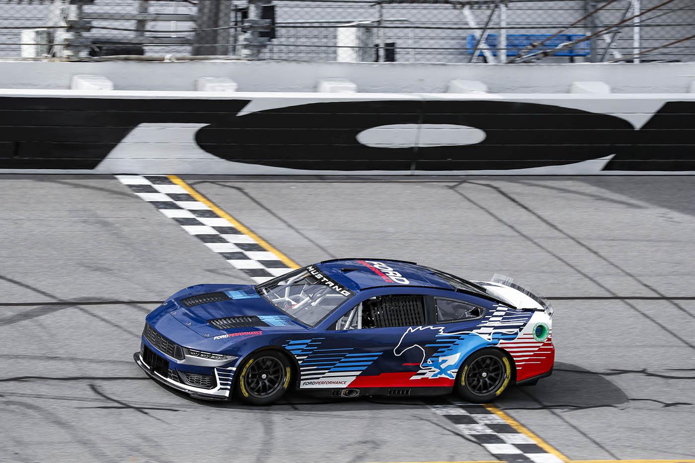 Ford Performance Debuts New Mustang For 2024 NASCAR Cup Series