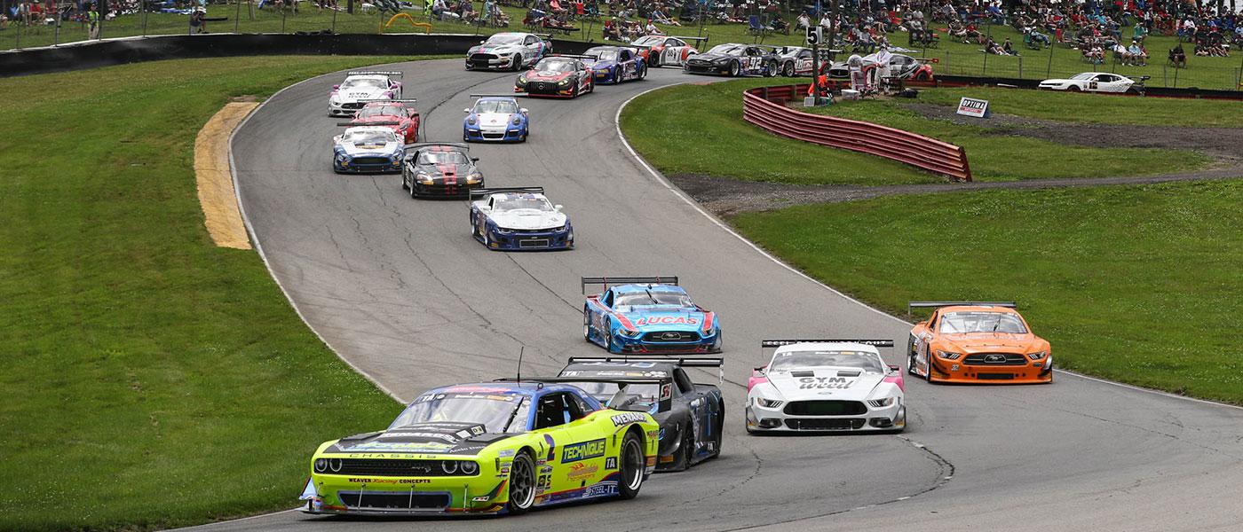 Trans Am cars at Mid Ohio