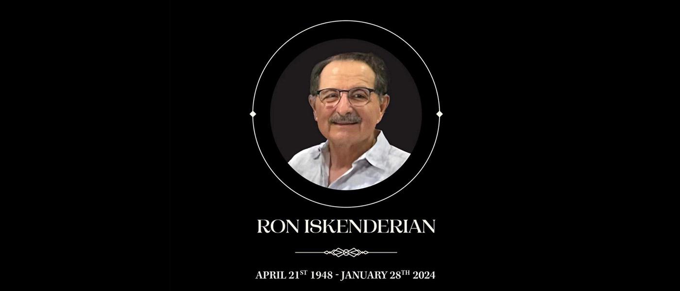 Industry Mourns Passing of Ron Iskenderian, 75