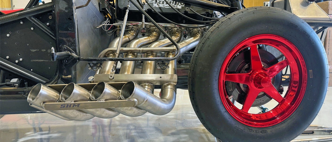 Custom Titanium Zoomie Headers--Lightweight and Built for Elite Racers