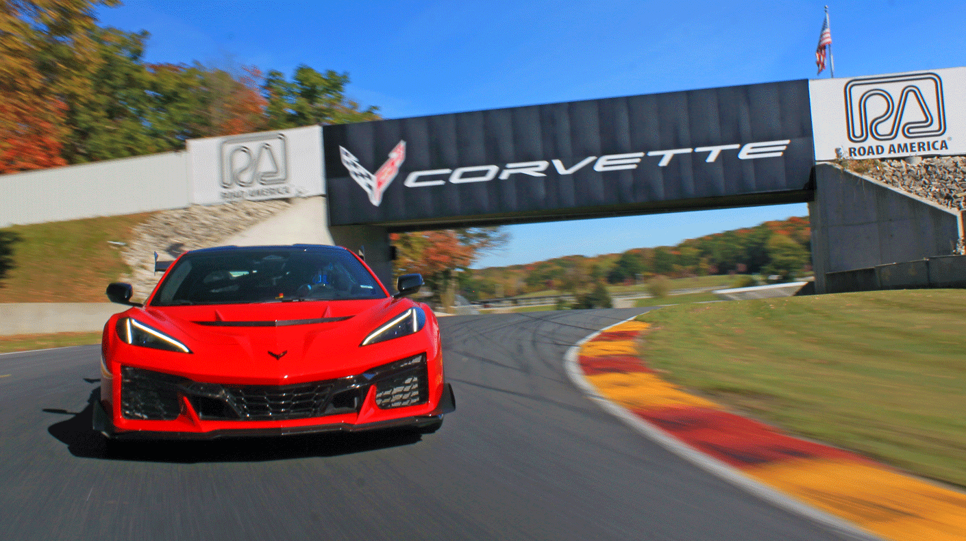 Corvette ZR1 Sets Five U.S. Lap Records. Chevy Corvette ZR1 at Road America 2025. Photo courtesy of Chevrolet