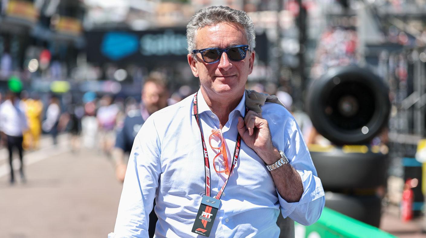 Image of Alejandro Agag in the pit-lane during practice ahead of the F1 Grand Prix of Monaco at Circuit de Monaco on May 23, 2025, in Monte-Carlo, Monaco, courtesy of Shutterstock