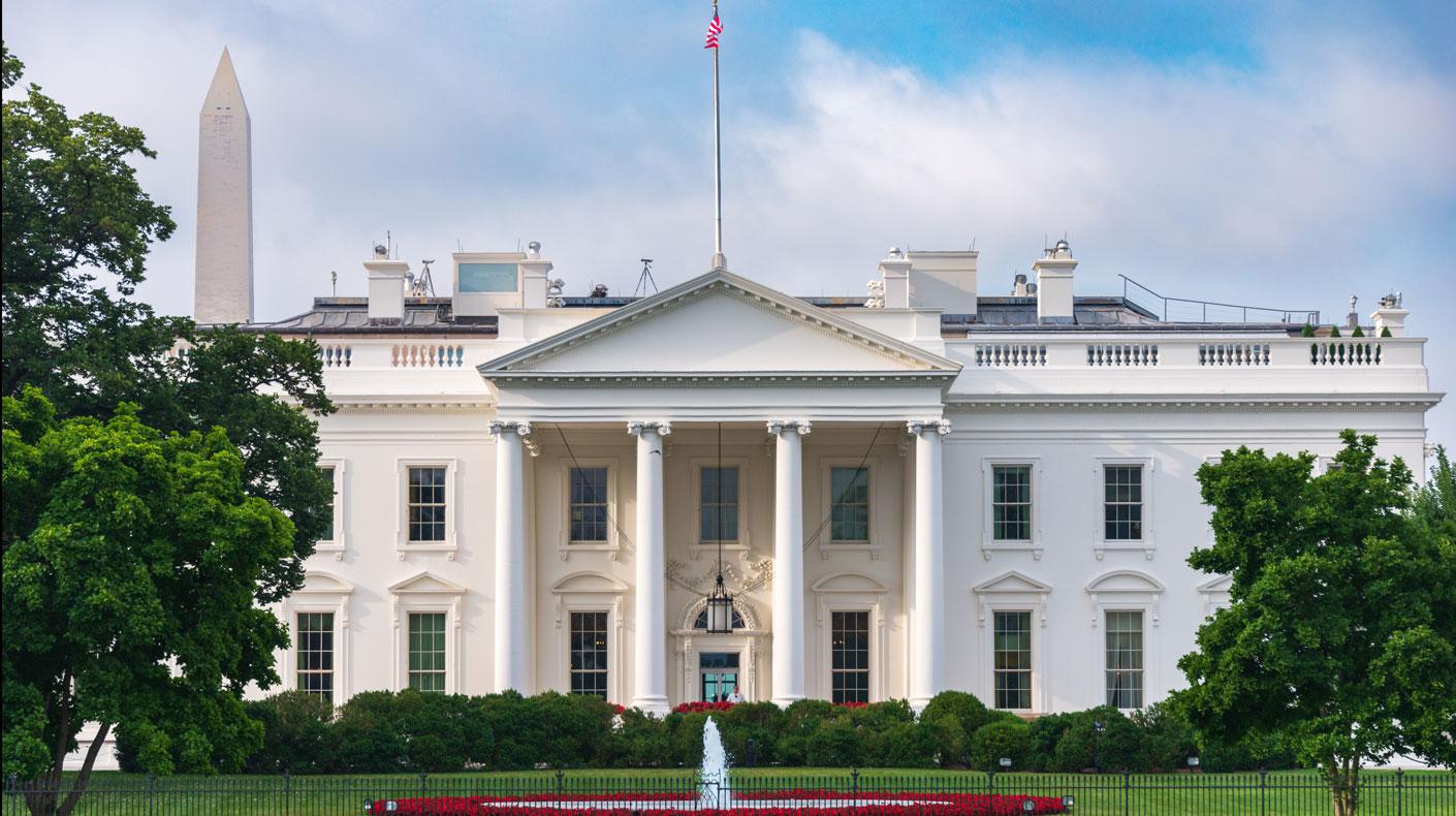 stock image of The White House courtesy of Shutterstock