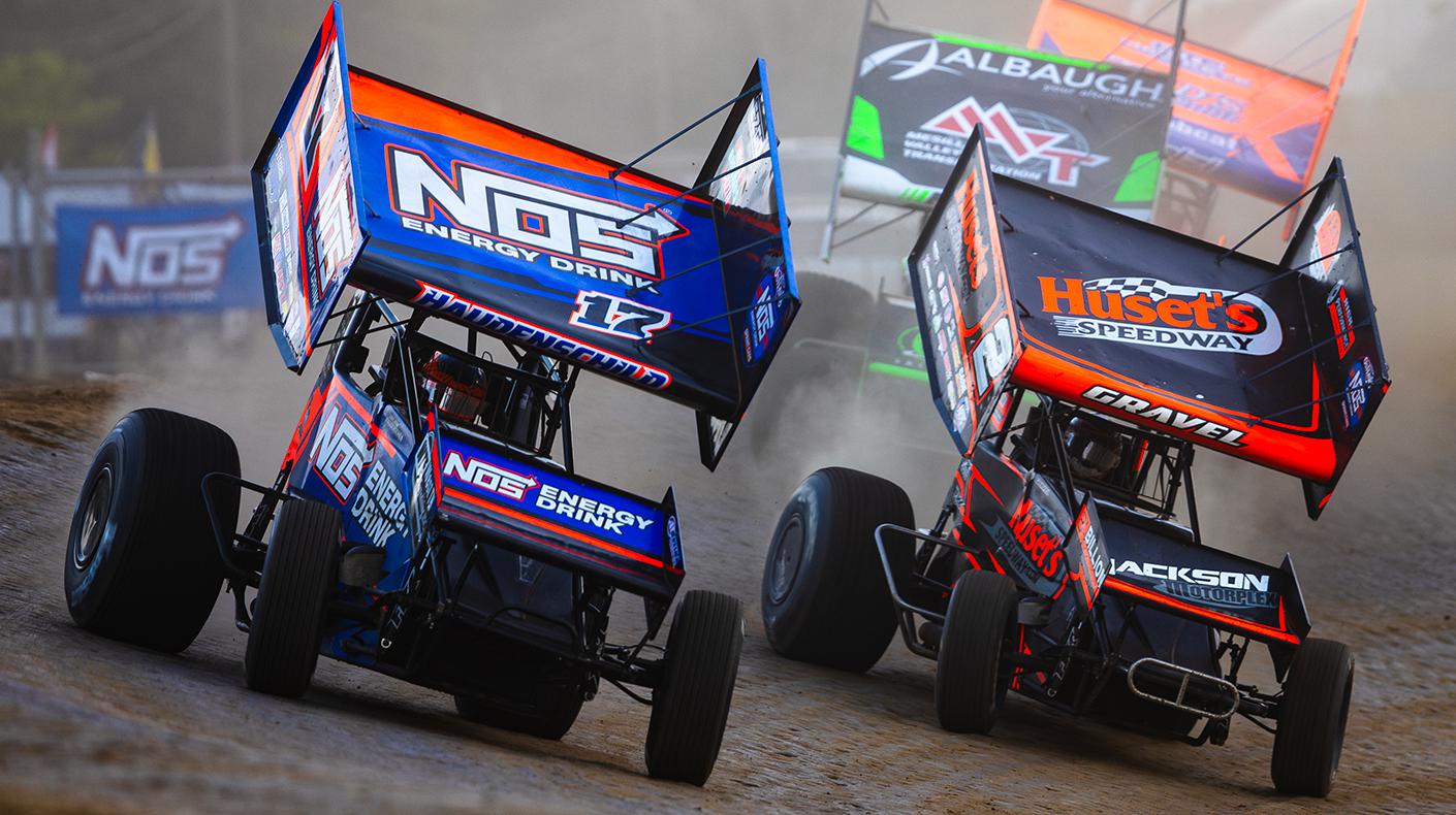 World of Outlaws Sprints on track