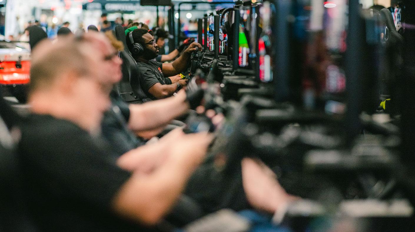 PRI SIM Racing Arena - presented by SRO Motorsports Group America