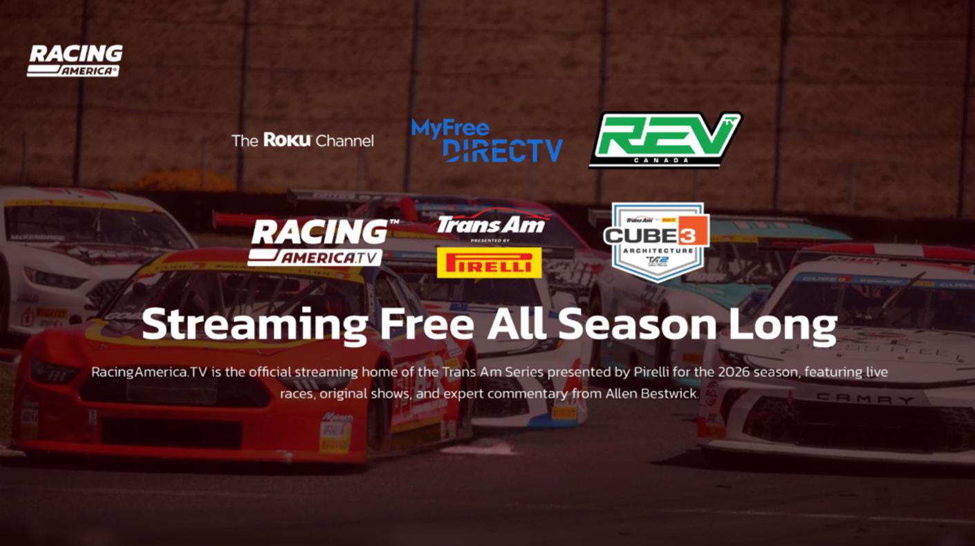 Racing America Trans Am Series broadcasts