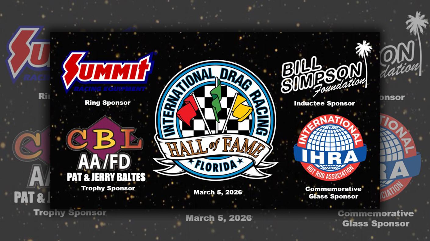 2026 International Drag Racing Hall of Fame Ceremony Honors Seven