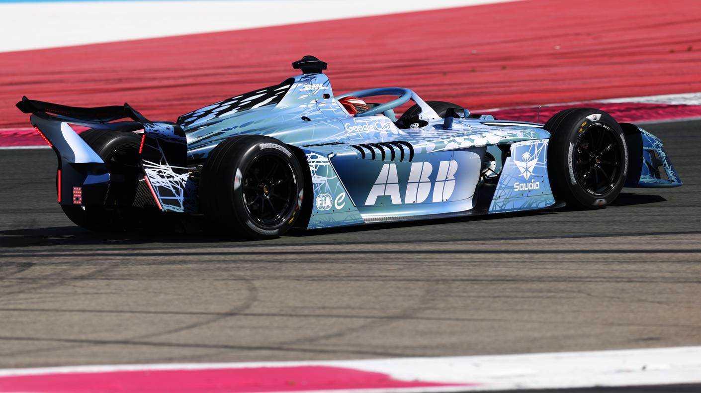 Image of the Gen4 Formula E vehicle.