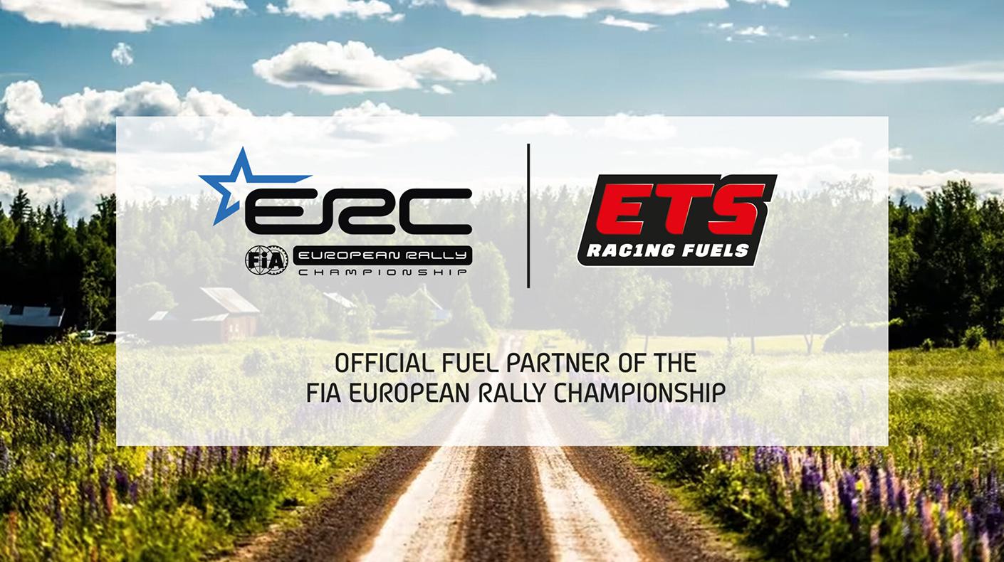 European Rally Championship and ETS Racing Fuels logos
