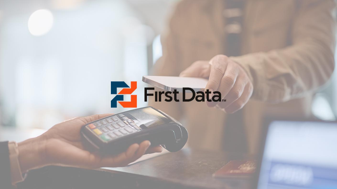 A customer paying for products and services.
