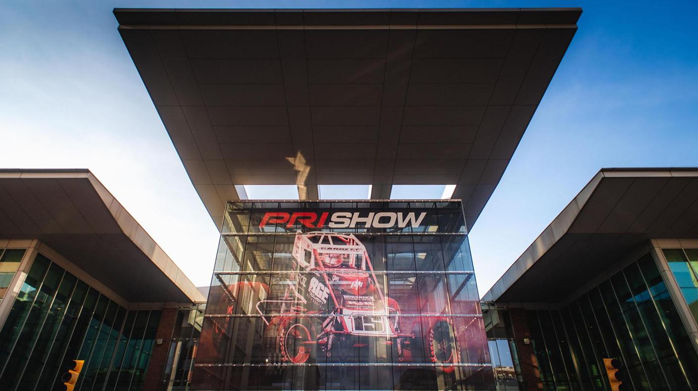 The entrance to the 2025 PRI Show.